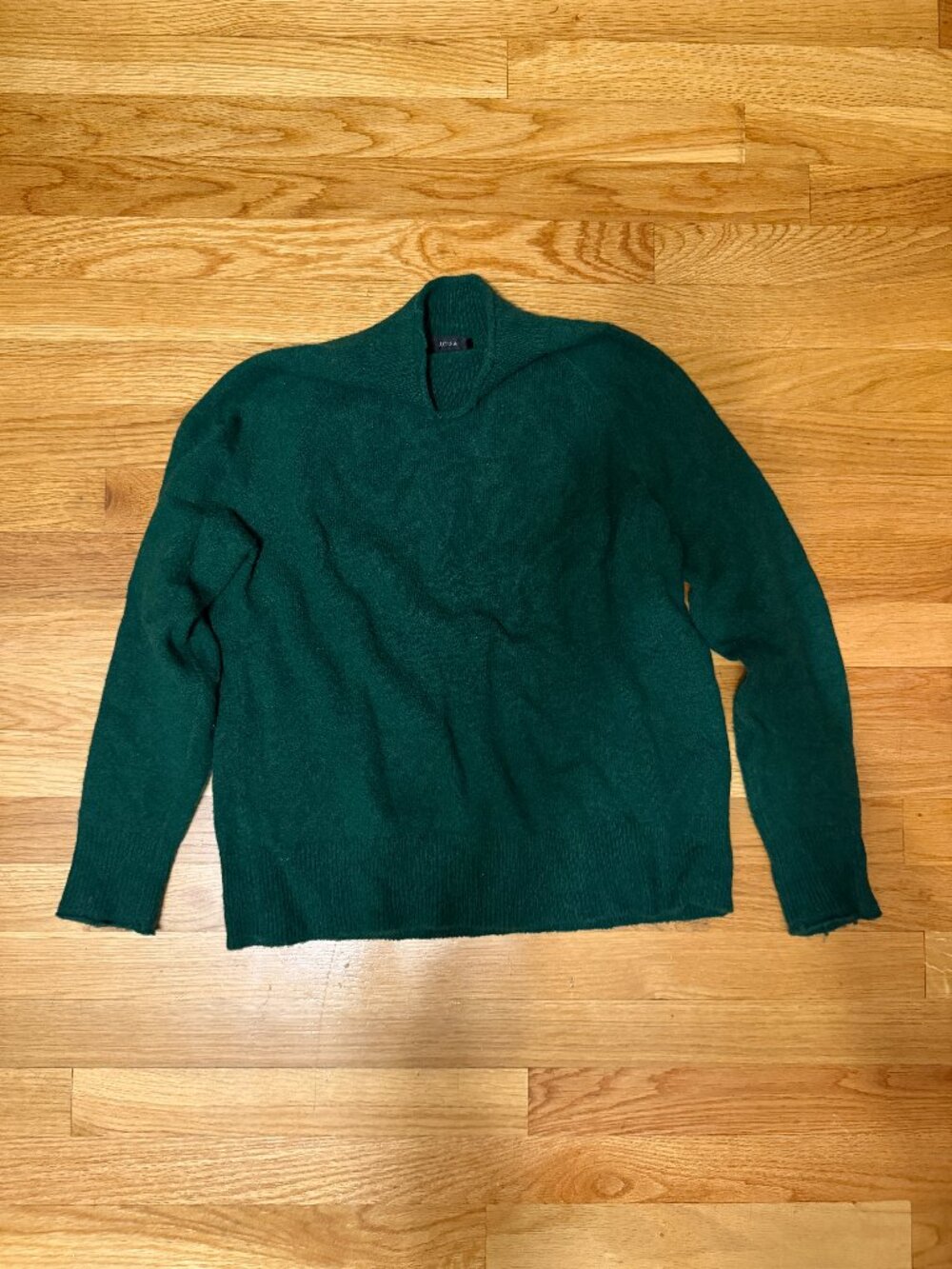 J. Crew Mock Neck Wool Sweater